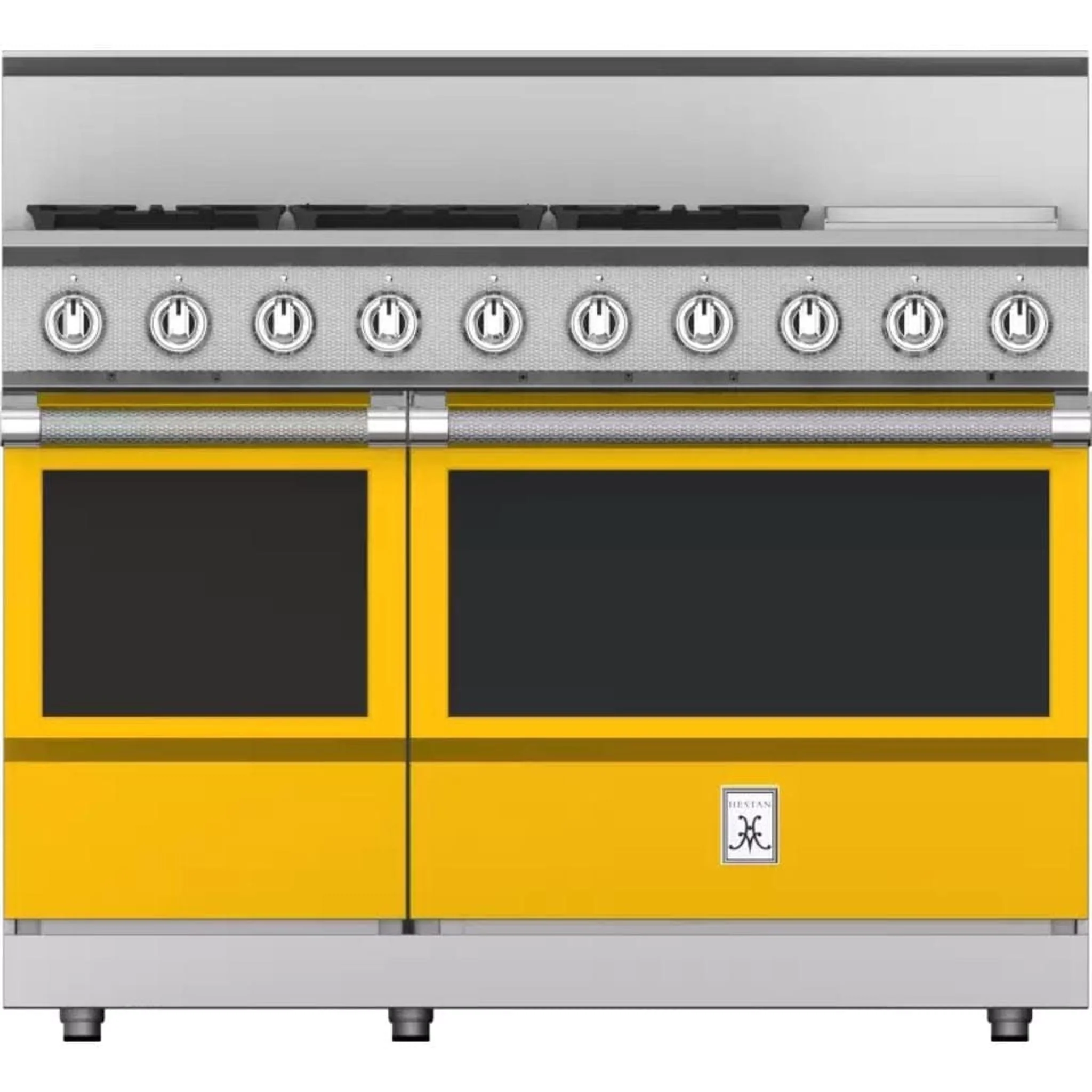 Hestan 48" 5-Burner Dual Fuel Range with 12" Griddle - KRD Series - Image 10