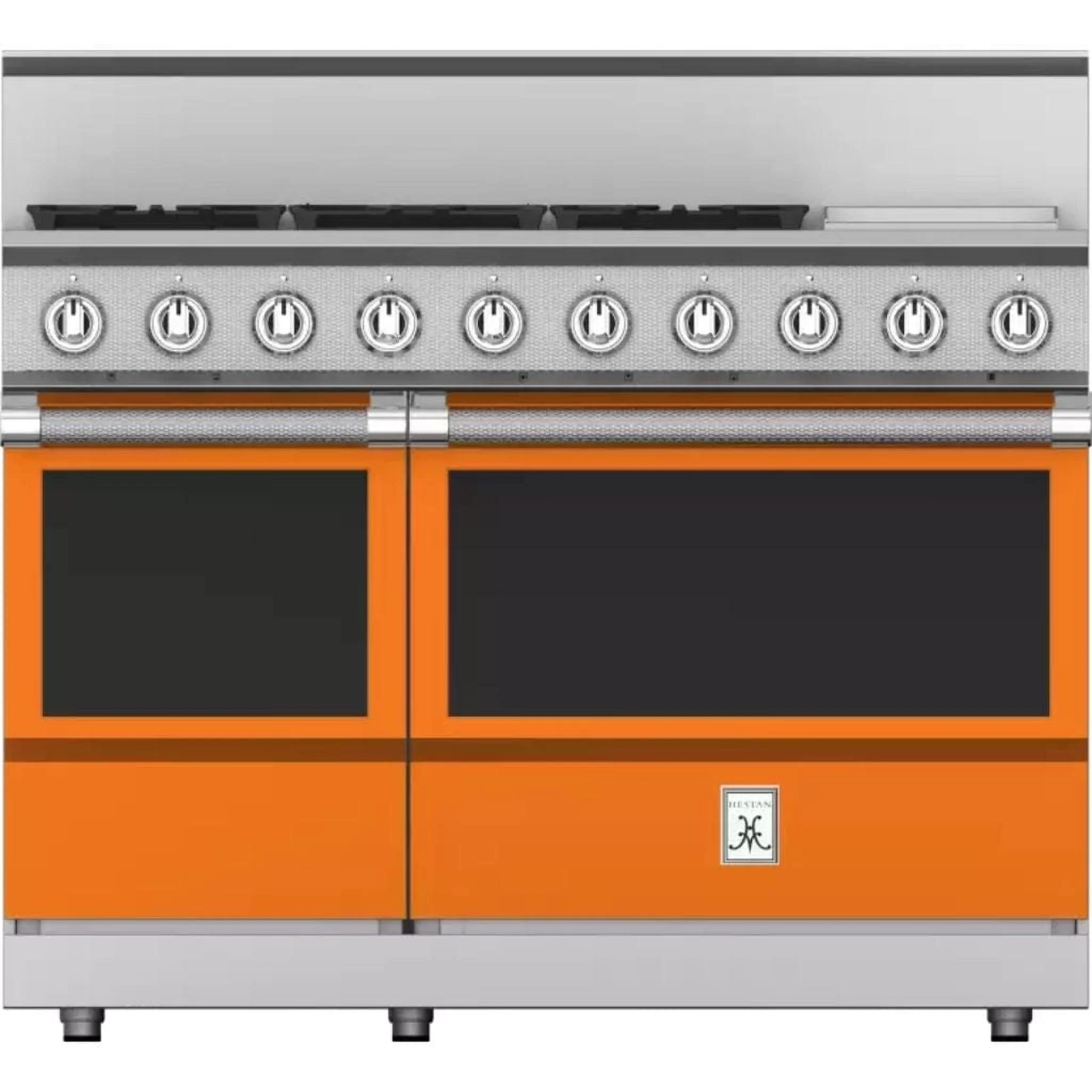 Hestan 48" 5-Burner Dual Fuel Range with 12" Griddle - KRD Series - Image 3