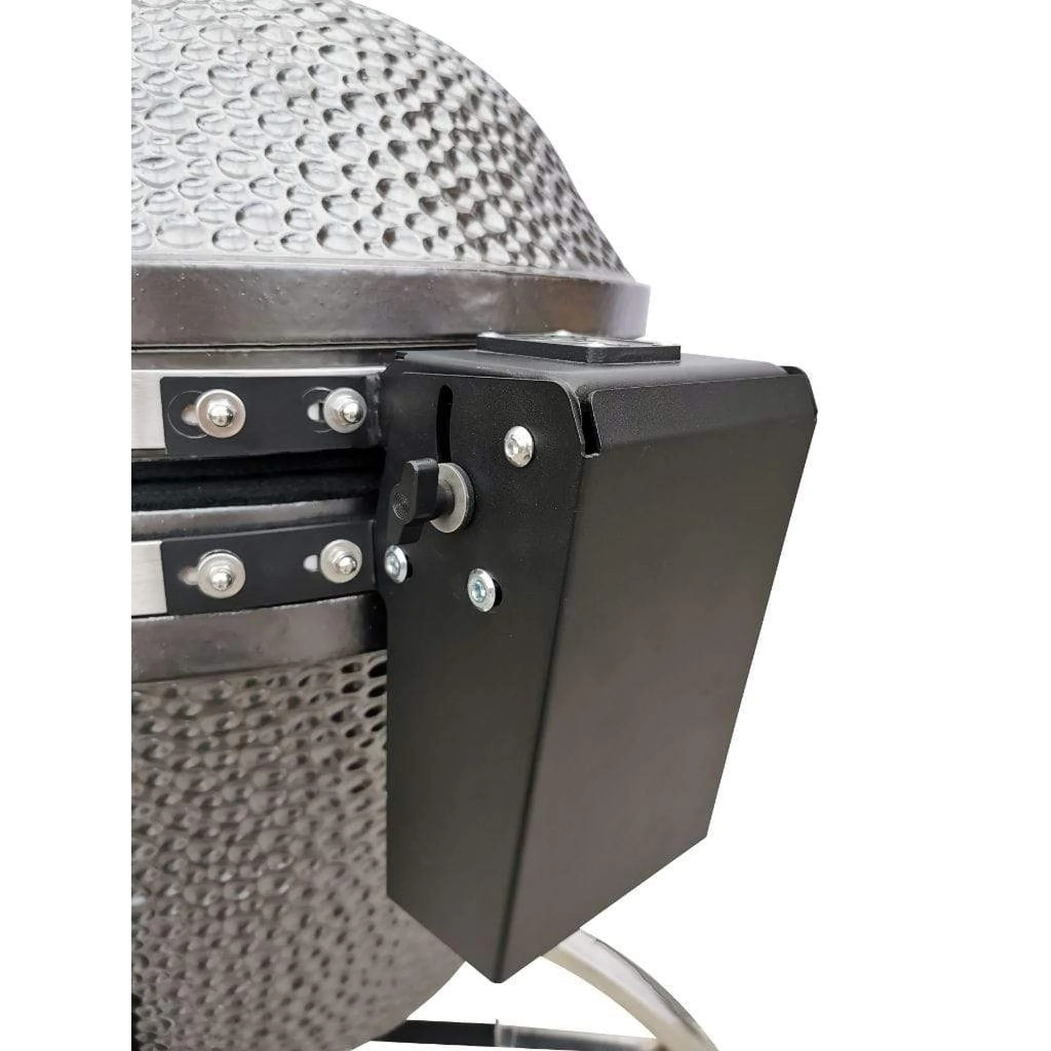 Icon Grill Gunmetal Gray Maxis Ceramic Kamado Grill - Image 11