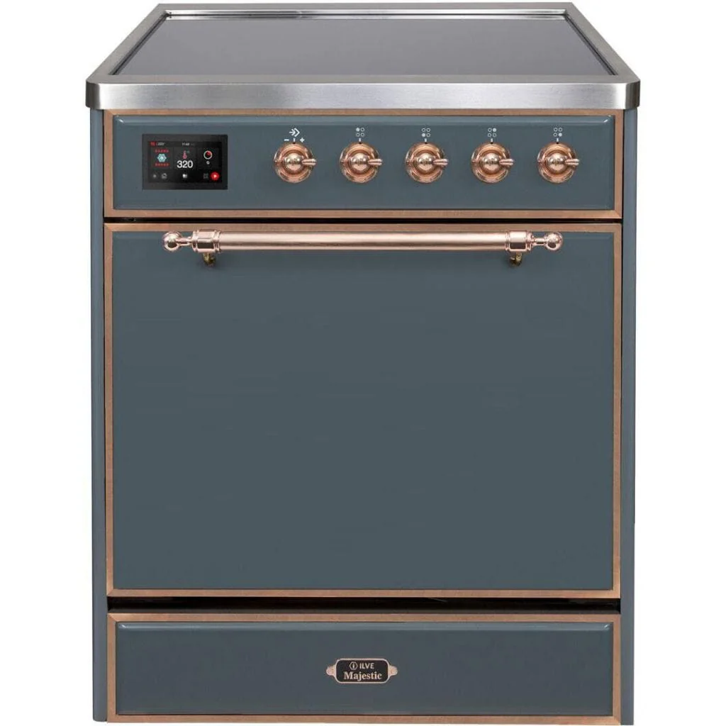 ILVE 30” 4-Burners Majestic II Series Freestanding Electric Range with Trim - Image 39