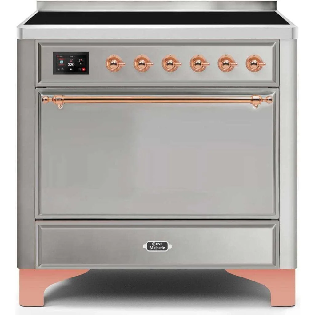 ILVE 36” 5-Burners Majestic II Series Freestanding Electric Range with Trim - Image 33