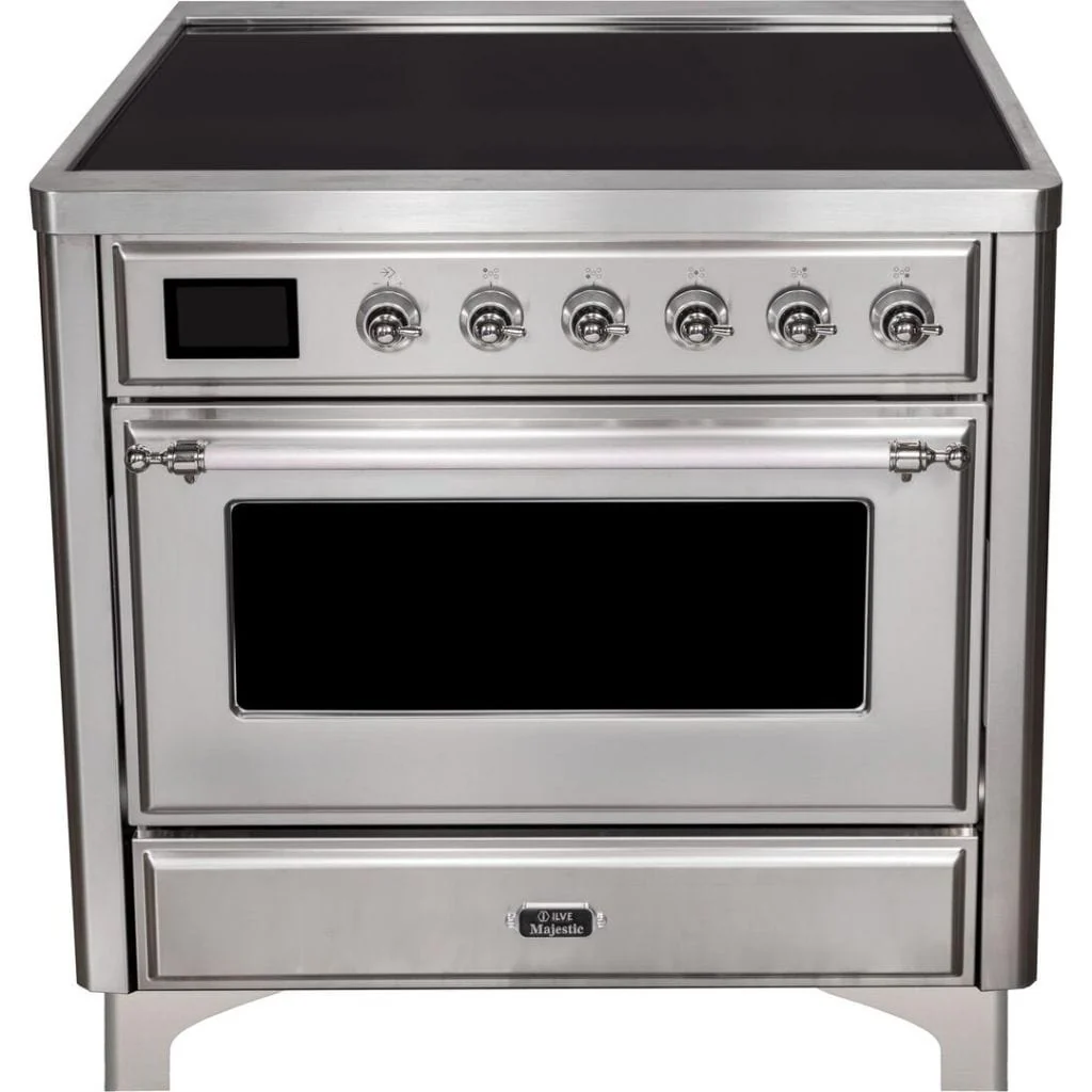 ILVE 36” 5-Burners Majestic II Series Freestanding Electric Range with Trim - Image 44