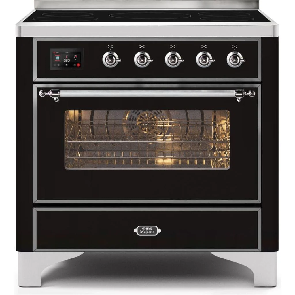 ILVE 36” 5-Burners Majestic II Series Freestanding Electric Range with Trim - Image 45