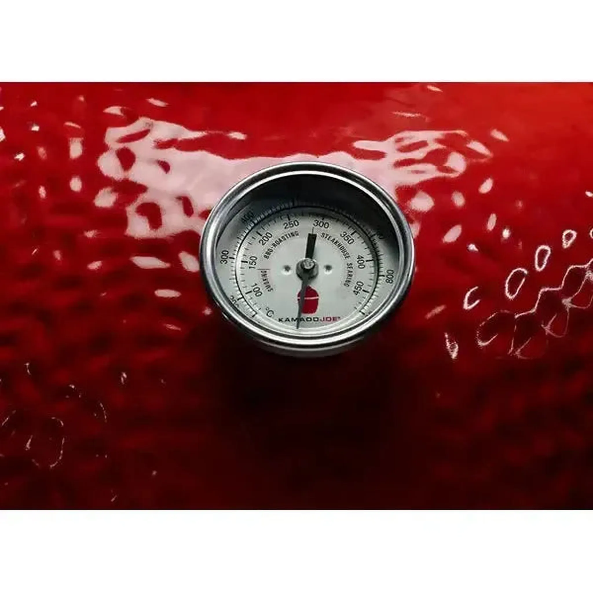 Kamado Joe Classic Joe Series III 18" Red Standalone Ceramic Kamado Charcoal Grill - Image 3