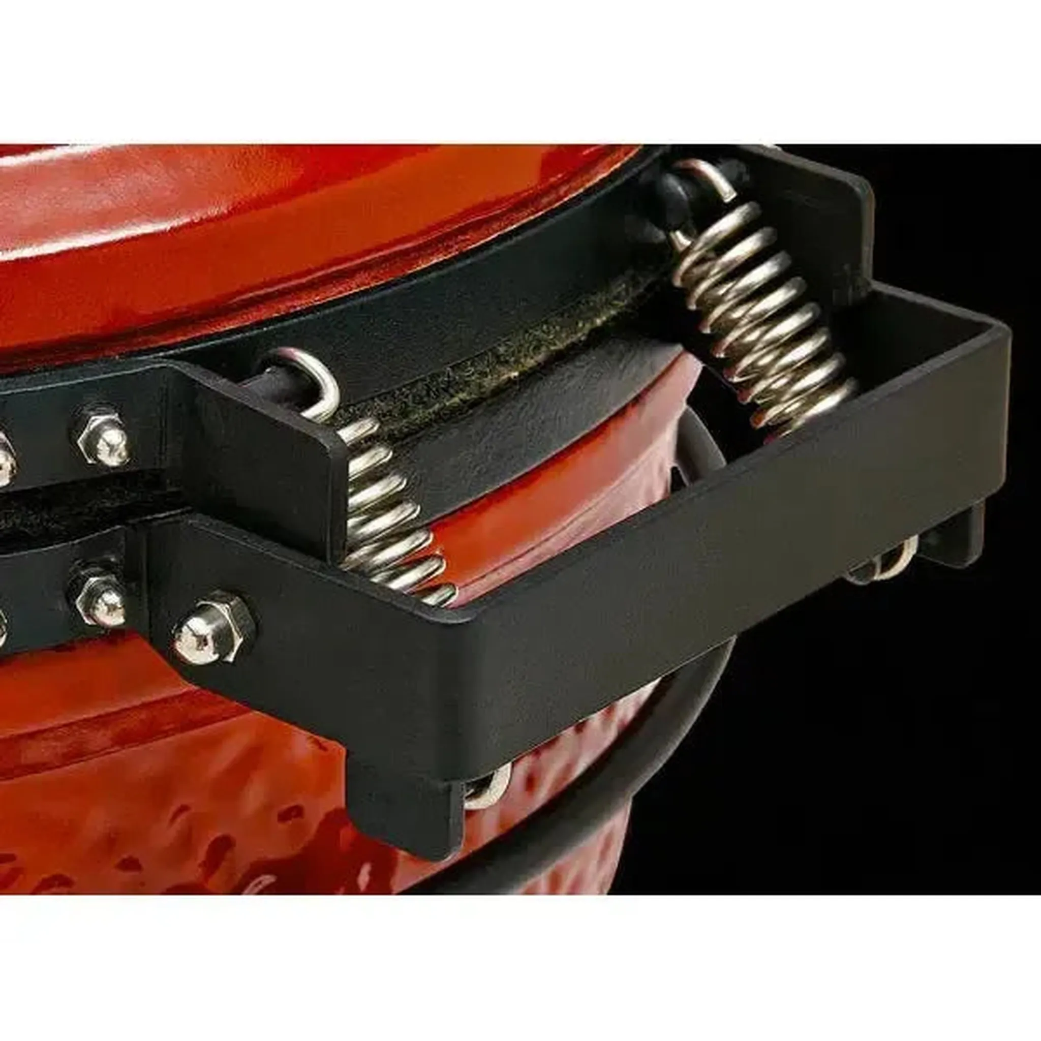 Kamado Joe Joe Jr. 13" Red Ceramic Charcoal Grill On Stand - Image 4