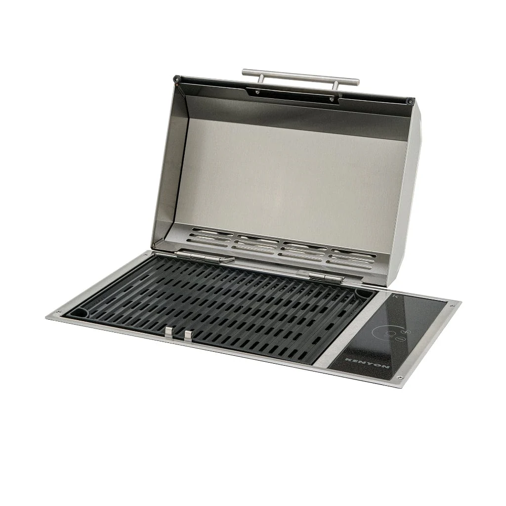 Kenyon Frontier 21" 1-Burner Built-In 240V Touch Control Electric Grill - Image 4