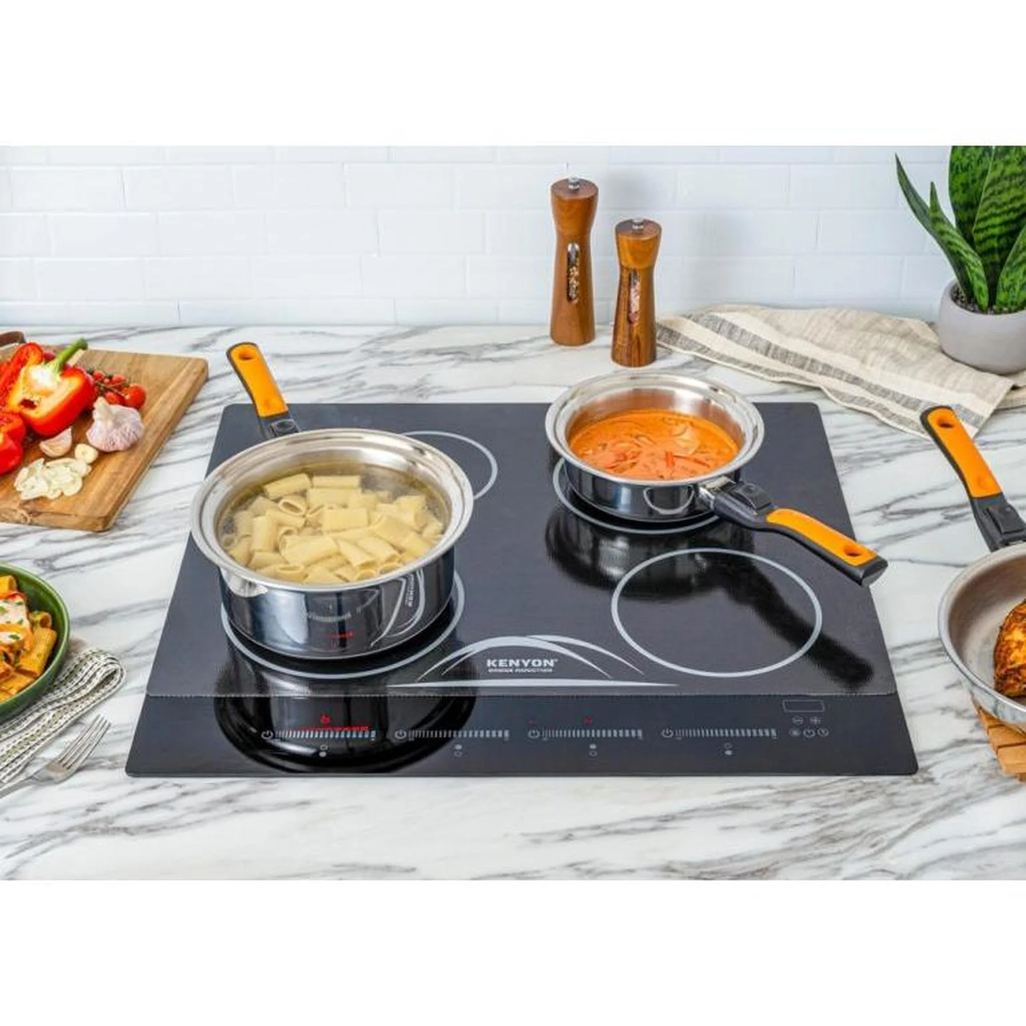 Kenyon Bridge Induction 24" Black 4-Burner 240V Electric Cooktop With SilKEN Mat - Image 5