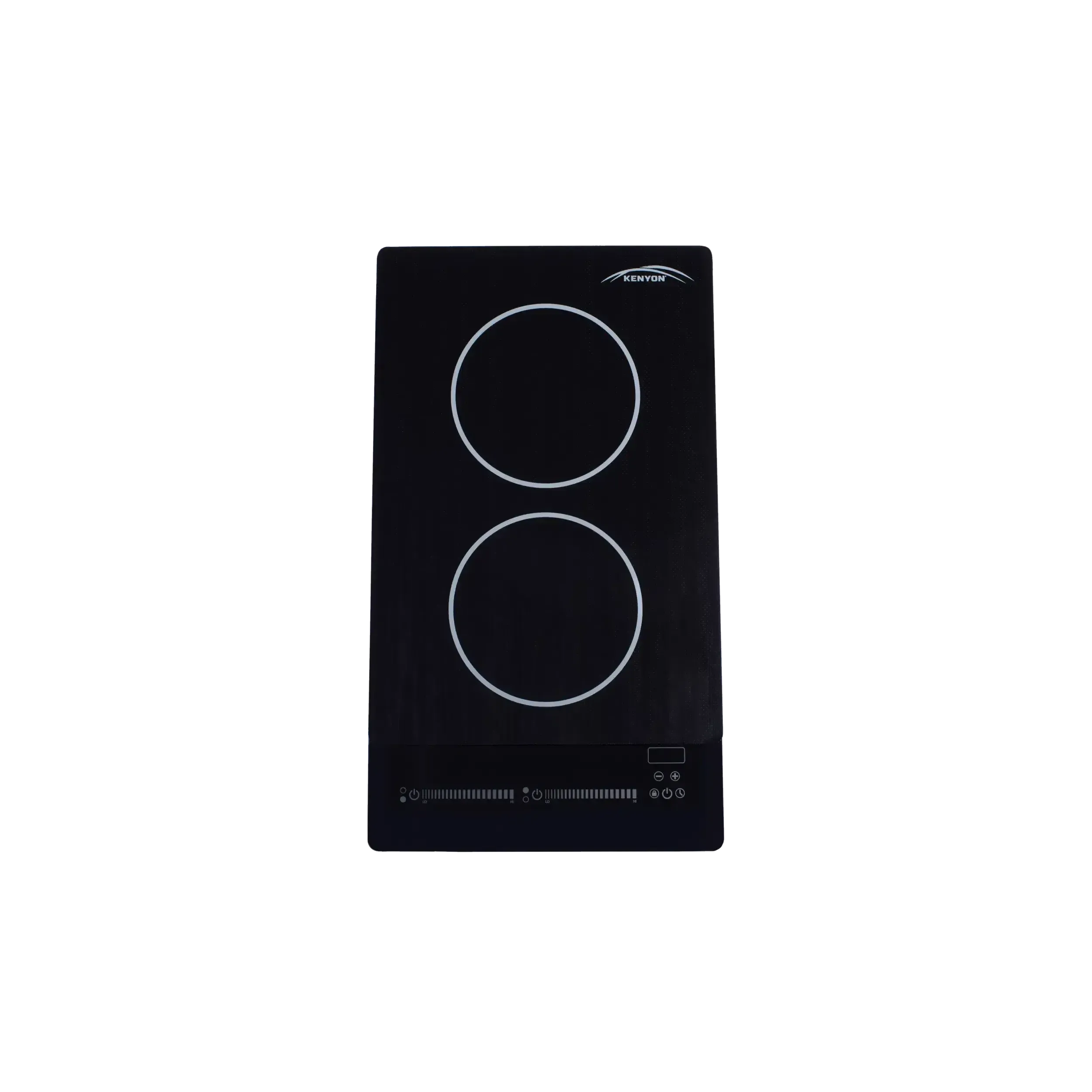 Kenyon Bridge Induction 21" 2-Burner Black 120V Portrait-Mount Electric Cooktop With SilKEN Mat - Image 3