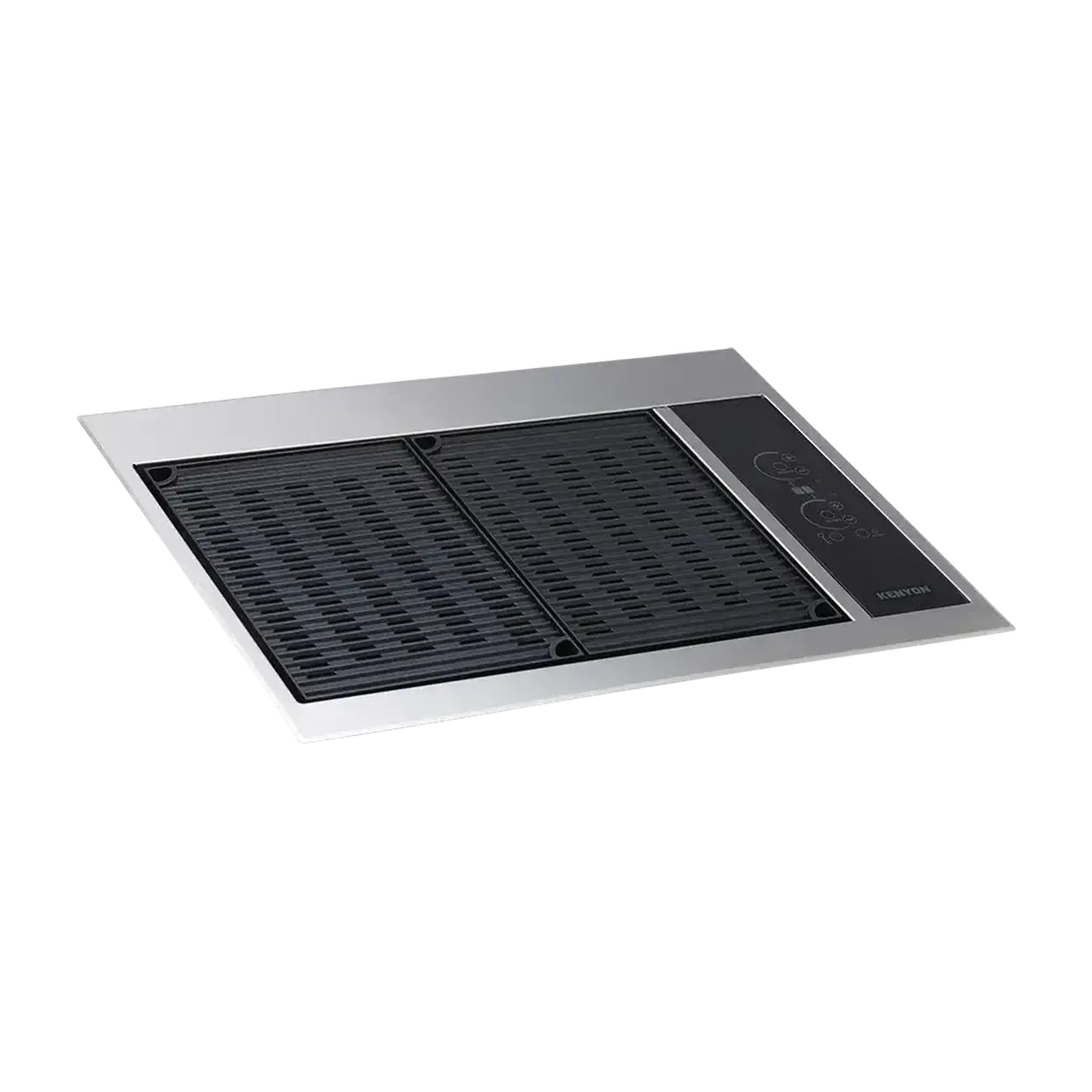 Kenyon Texan 30" 2-Burner Built-In No Lid 208V Electric Grill With Touch Control - Image 2