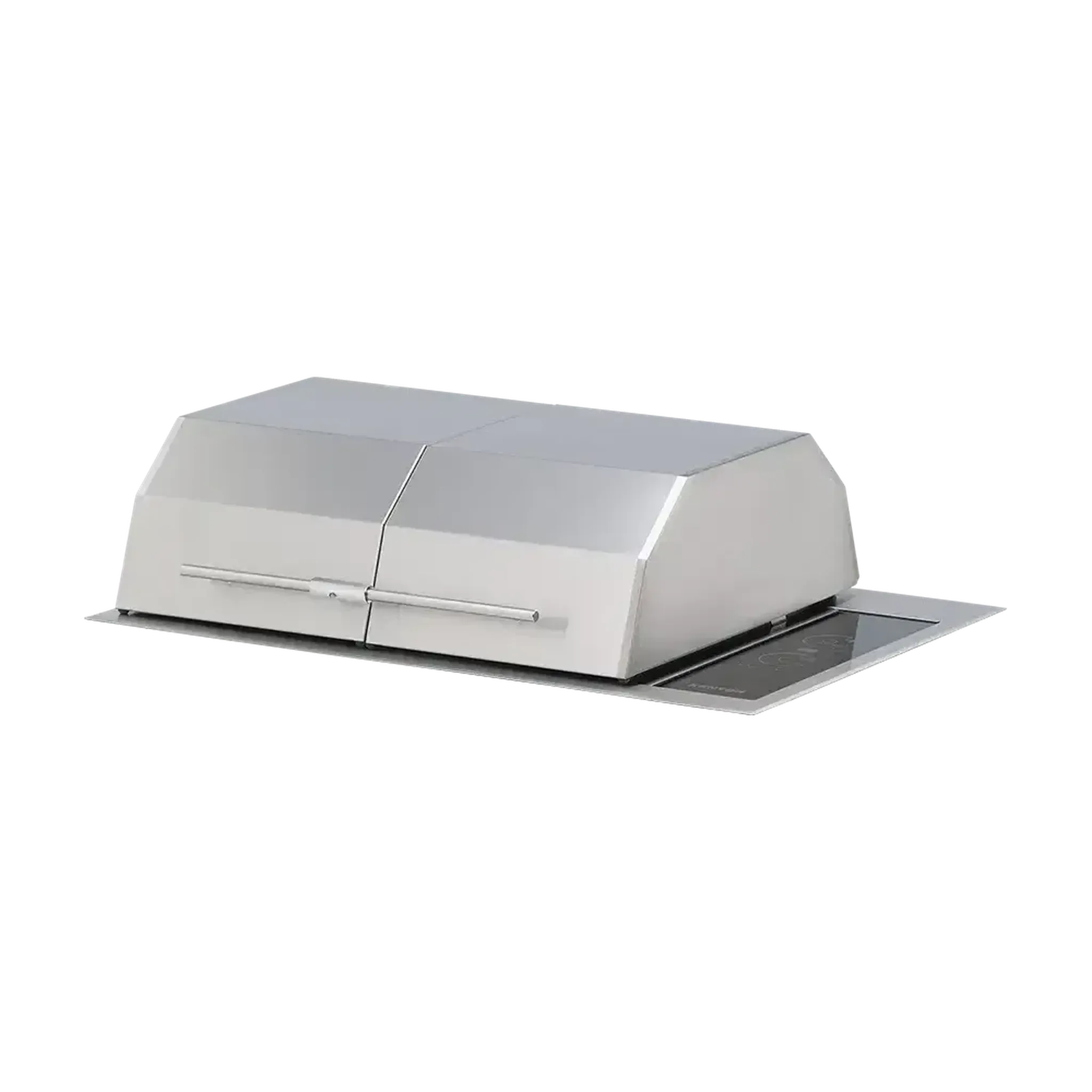Kenyon Texan 30" 2-Burner Split-Lid Built-In 240V Electric Grill With Touch Control - Image 4