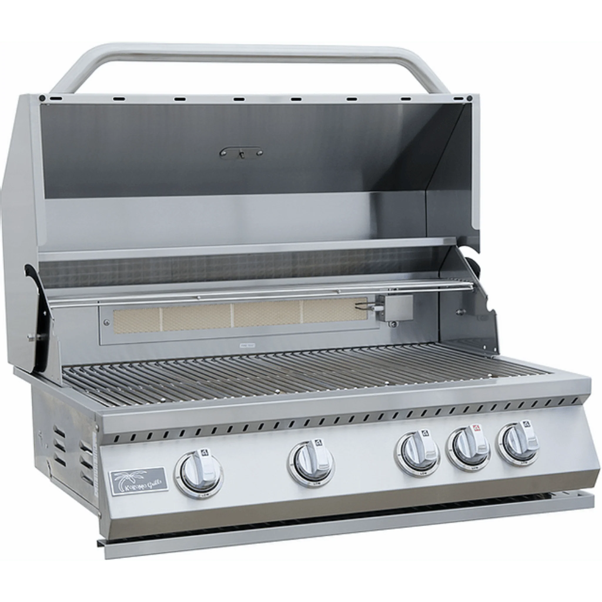 Kokomo Classic 32" 4 Burner Freestanding BBQ Natural Gas Grill With Cart - Image 3