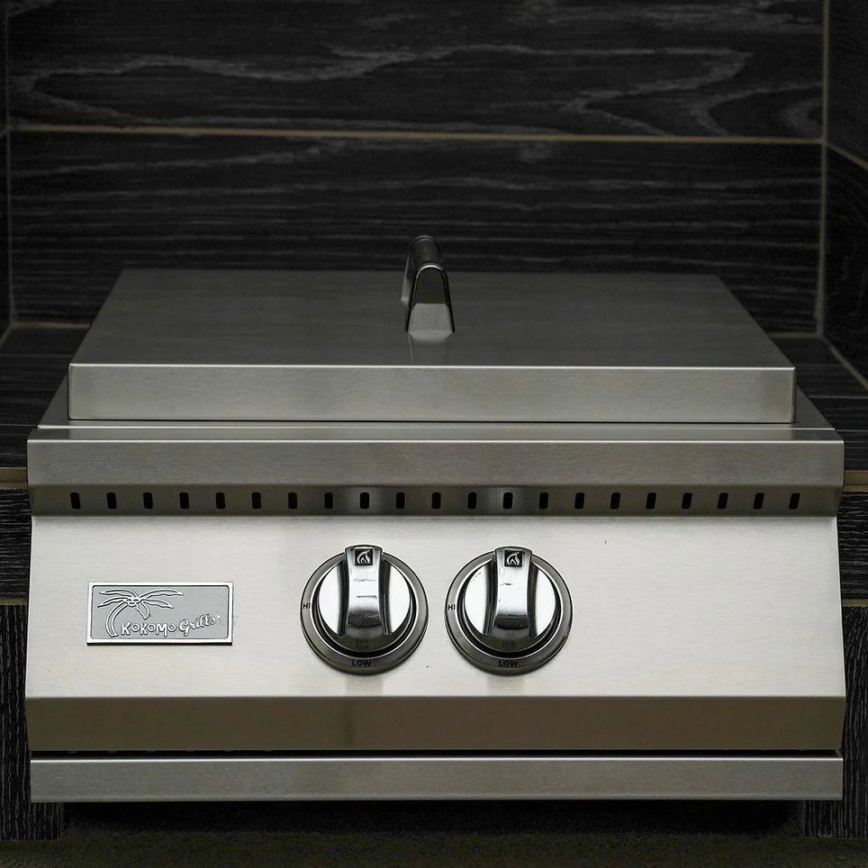Kokomo Grills 12" Built-in Liquid Propane Gas Power Burner with Removable Grate - Image 6