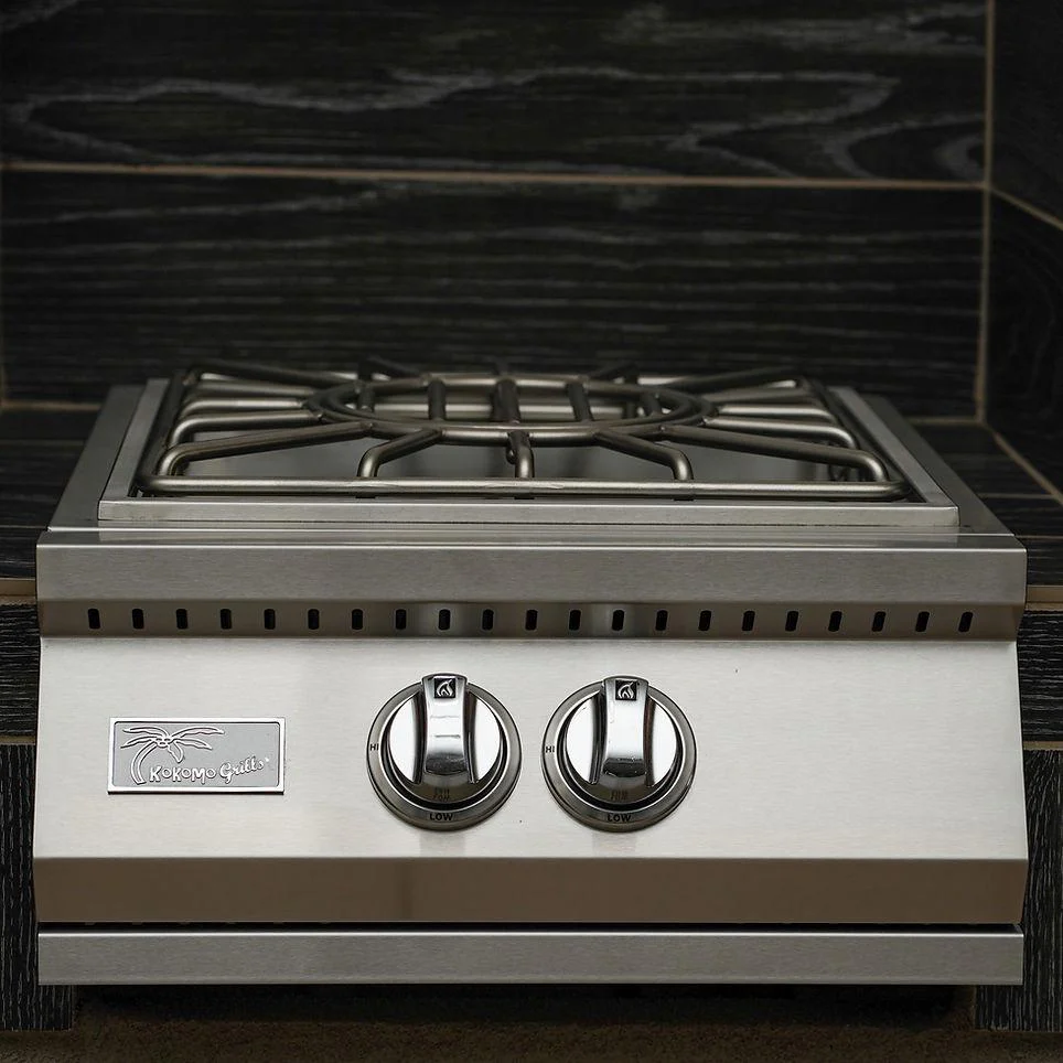Kokomo Grills 12" Built-in Liquid Propane Gas Power Burner with Removable Grate - Image 7