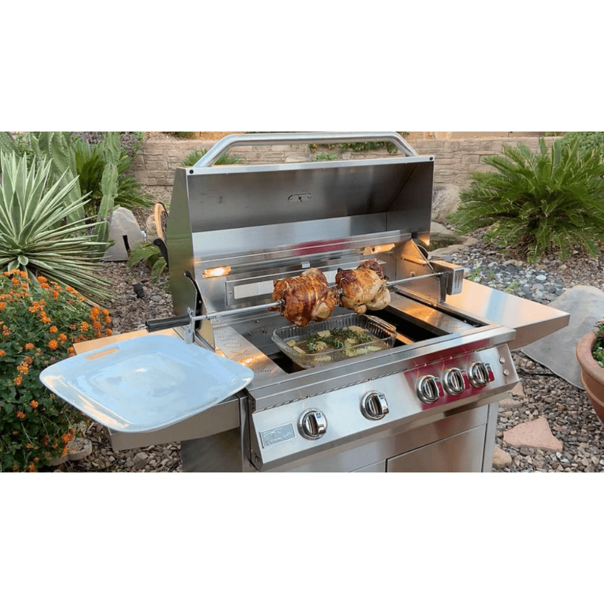 Kokomo Professional 32" 4 Burner Built-in BBQ Natural Gas Grill - Image 15