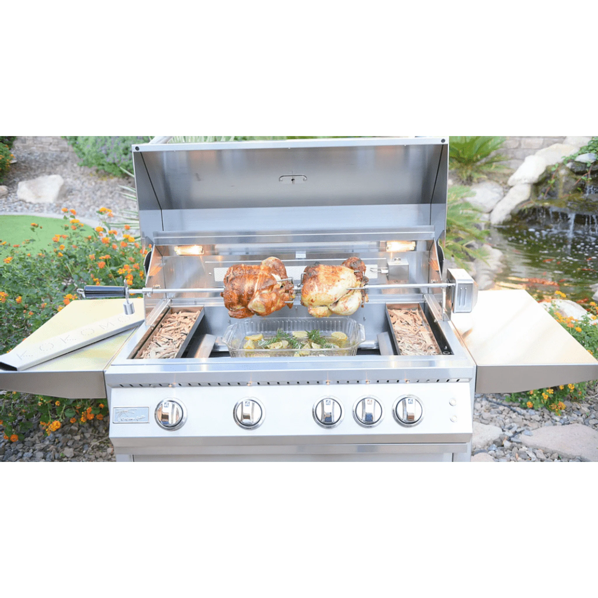 Kokomo Professional 32" 4 Burner Built-in BBQ Natural Gas Grill - Image 4