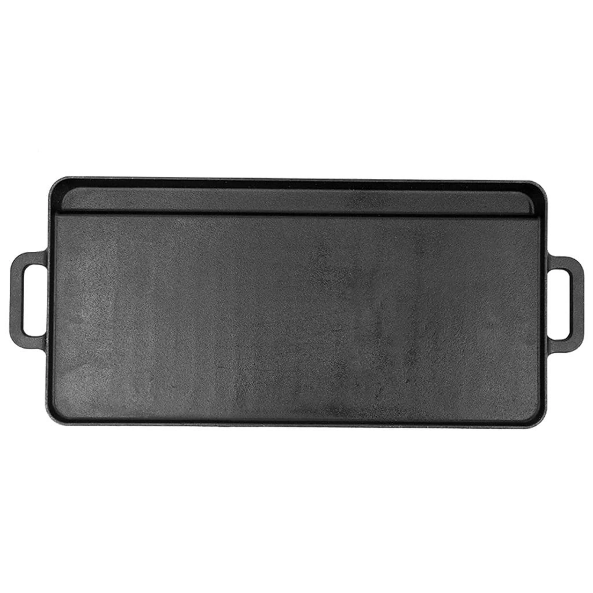Louisiana Grills 10" x 20" Cast Iron Griddle - Image 2