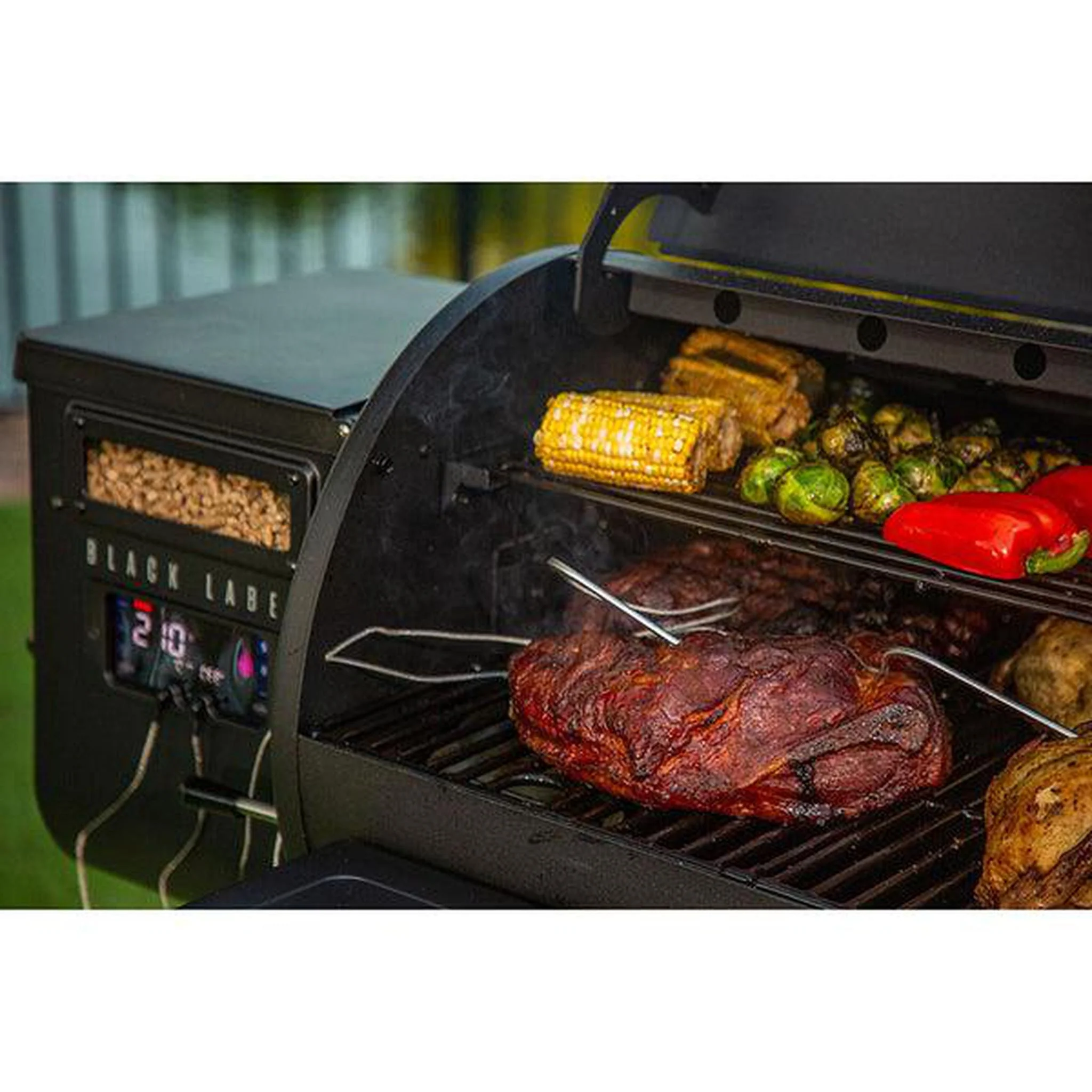 Louisiana Grills Black Label Series 800 LG800BL Pellet Grill With WiFi Control - Image 5