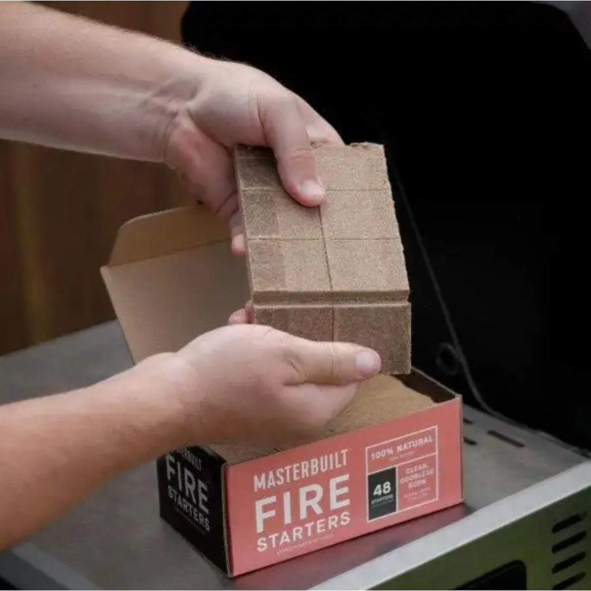 Masterbuilt 48ct. Cube Fire Starters for Gravity Series - Image 4