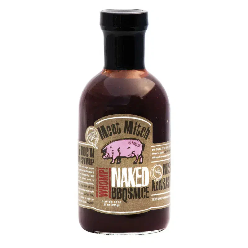 Meat Mitch Naked BBQ Sauce 21 Oz
