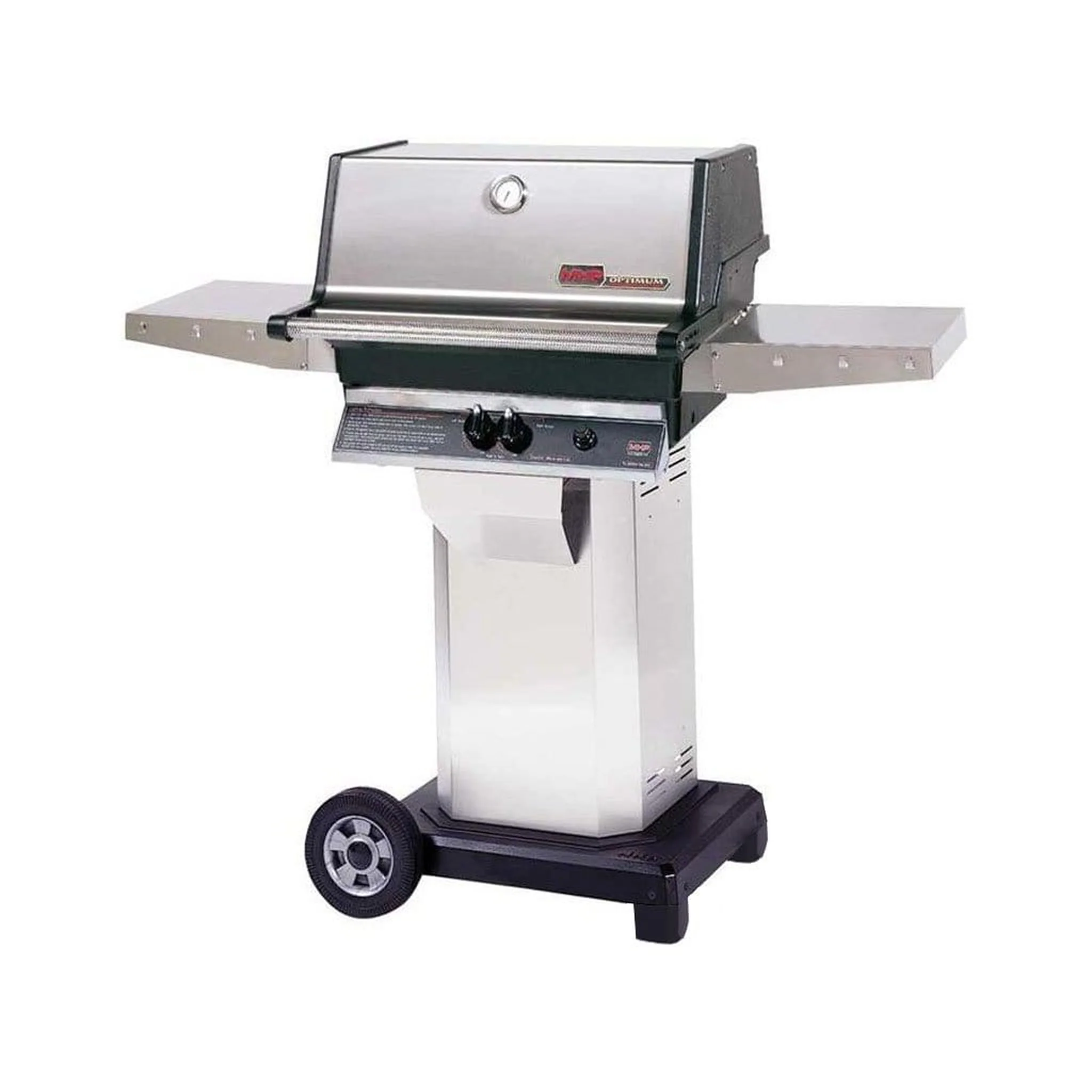MHP TJK 2 Gas Grill Head With 2 Stainless Steel Shelves - Image 4
