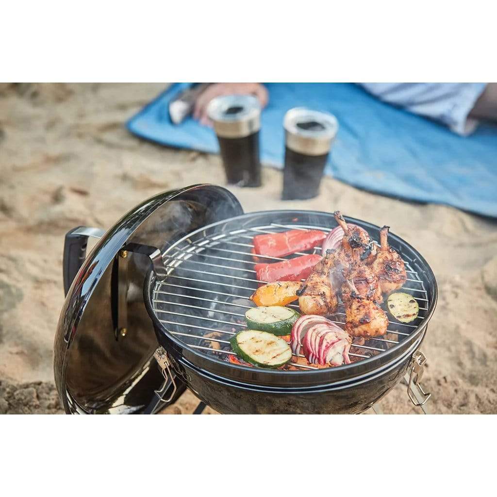 Napoleon 14" Black Portable Charcoal Kettle Grill - Image 5