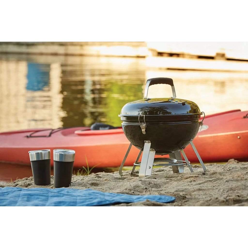 Napoleon 14" Black Portable Charcoal Kettle Grill - Image 6