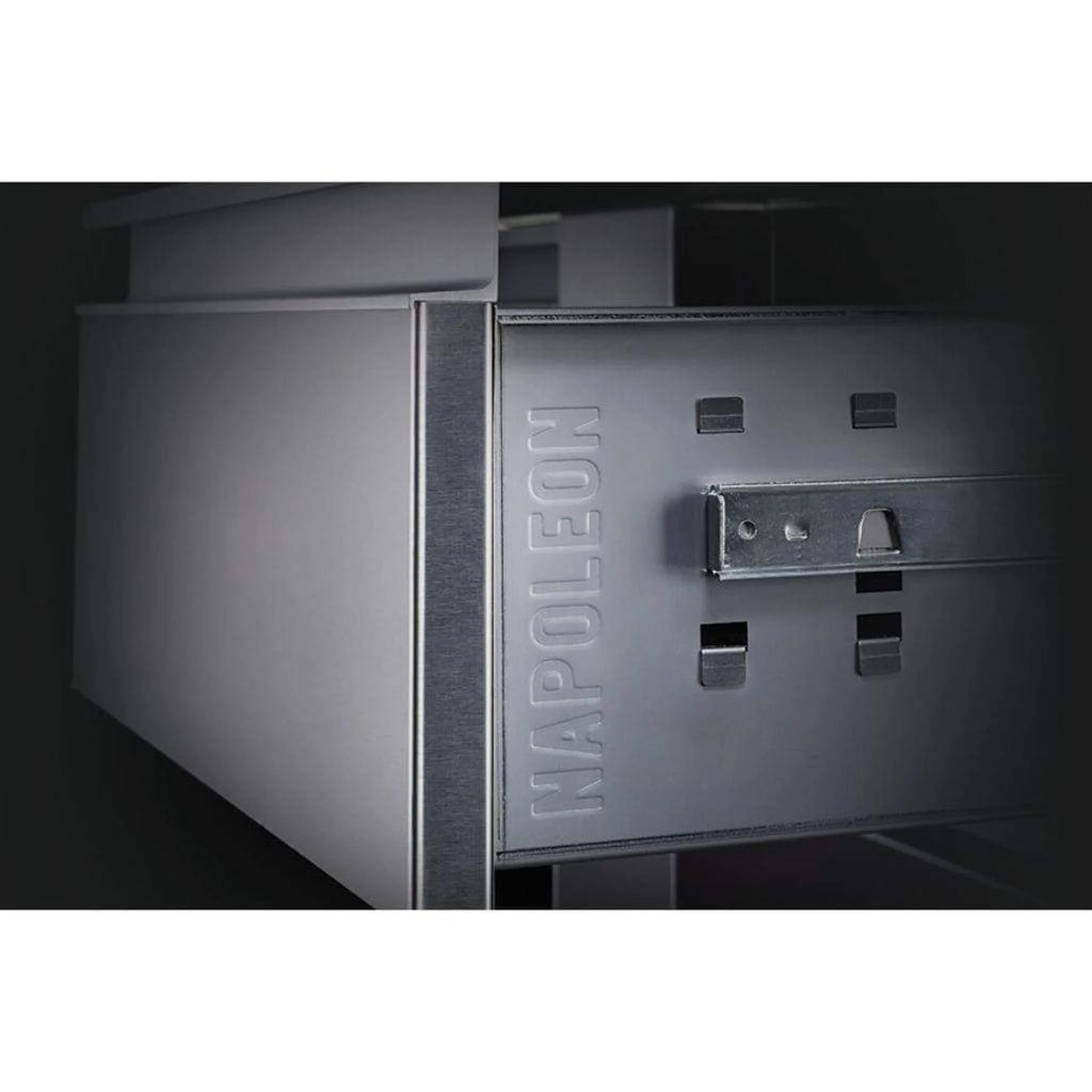 Napoleon 18" Stainless Steel Double Drawer - Image 4