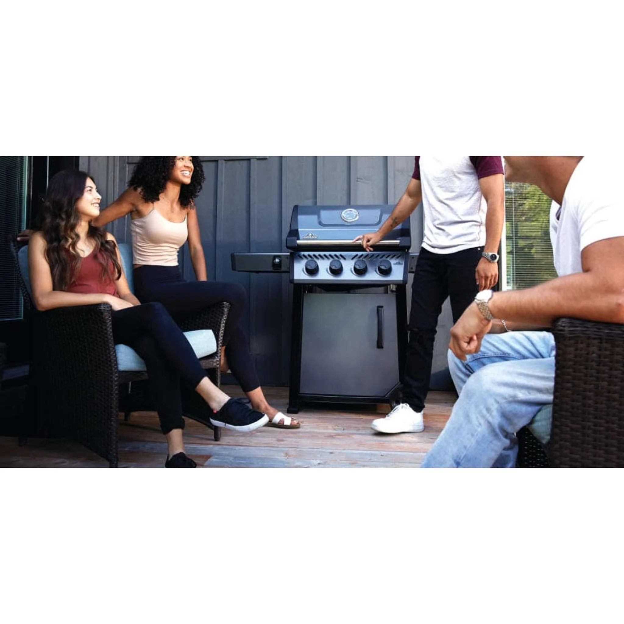 Napoleon 52" Freestyle 425 4-Burner Freestanding Gas Grill - Image 18