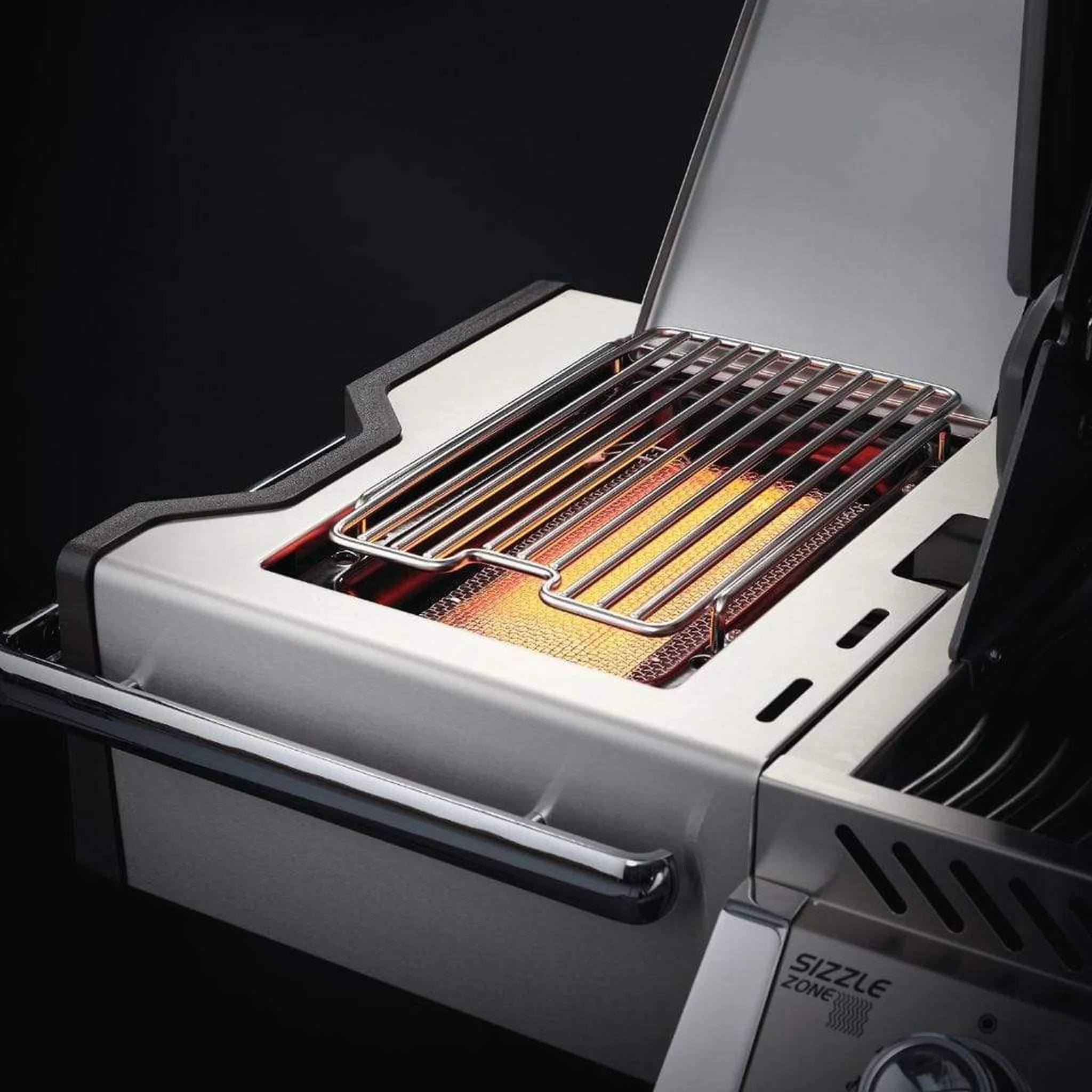 Napoleon Prestige PRO 500 67" Freestanding Natural Gas Grill With Infrared Side and Rear Burners - Image 13
