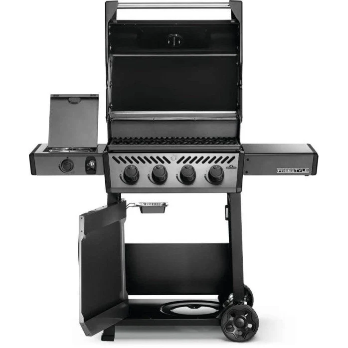 Napoleon Freestyle 425 Graphite Grey 52" Propane Gas Grill With Range Side Burner - Image 3