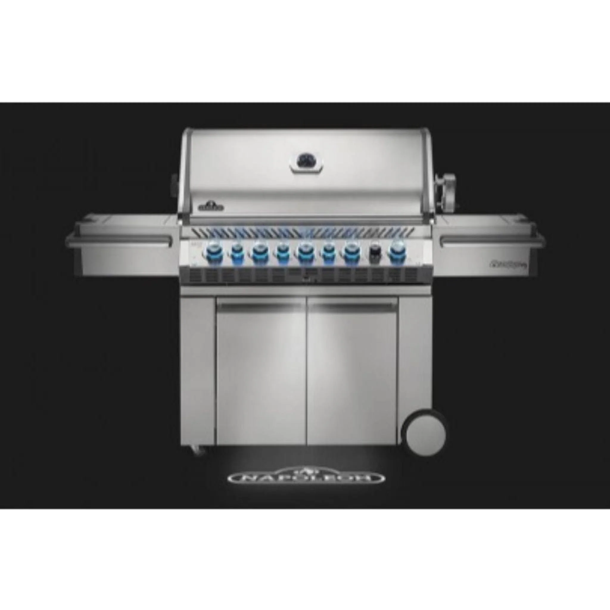 Napoleon Prestige PRO 665 77" Freestanding Propane Gas Grill With Infrared Side and Rear Burners - Image 8