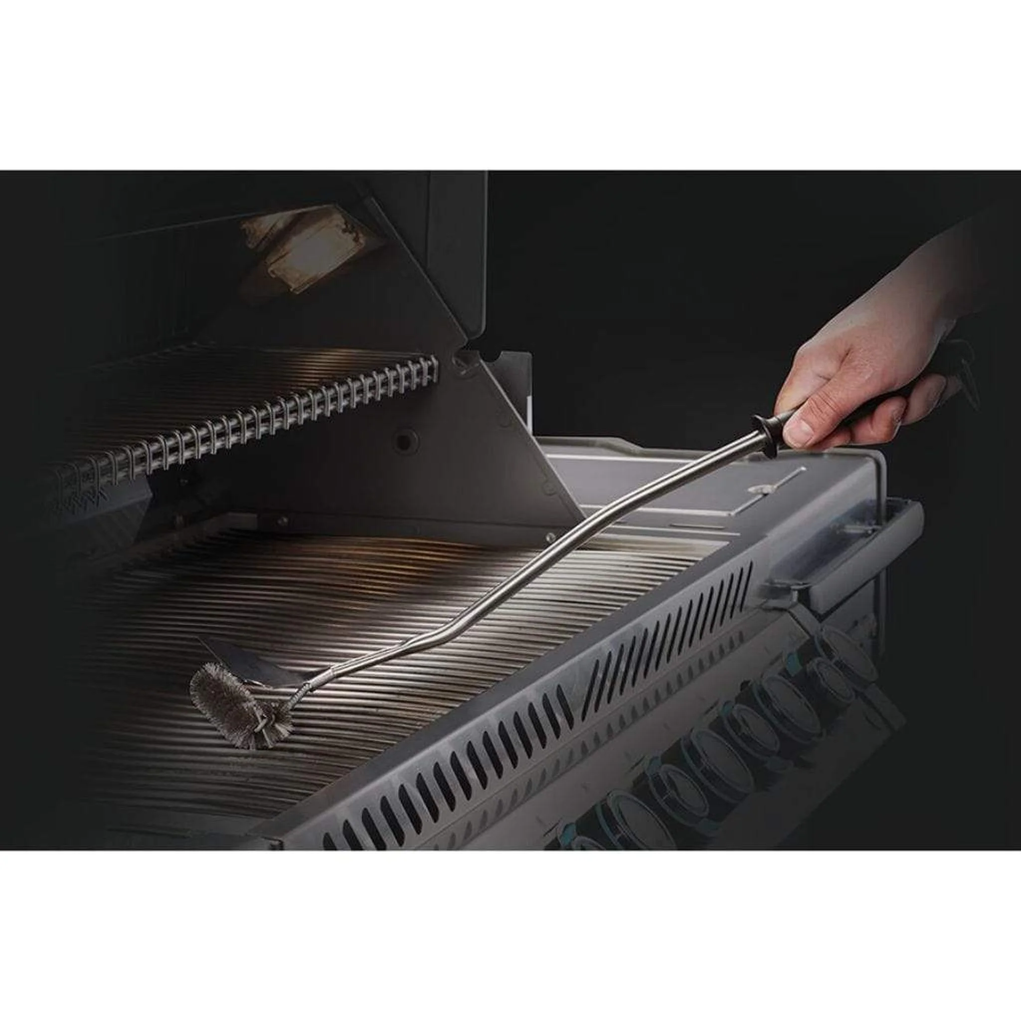 Napoleon Extra Wide Stainless Steel Grill Brush - Image 2