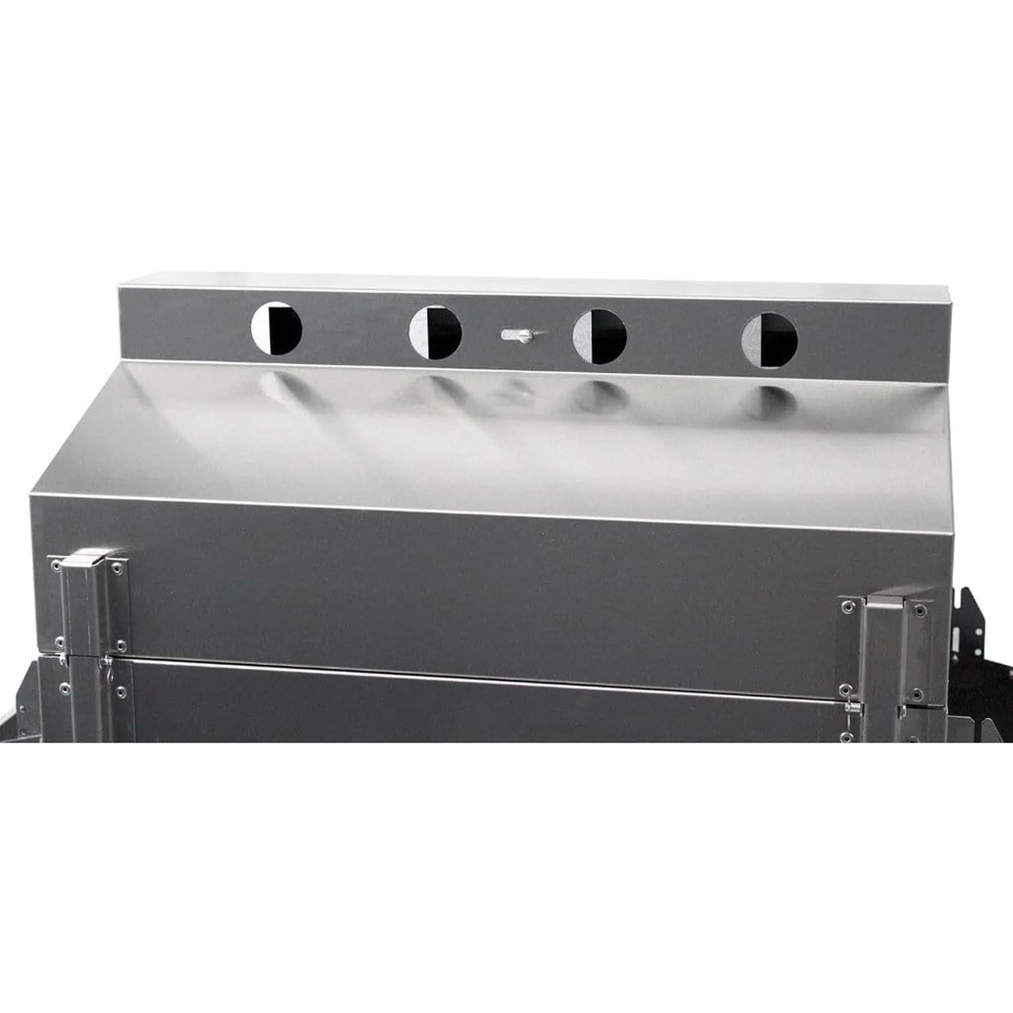 Phoenix Grills 52" Riveted Stainless Steel 2-Burner Liquid Propane Gas Grill on Pedestal Cart - Image 3