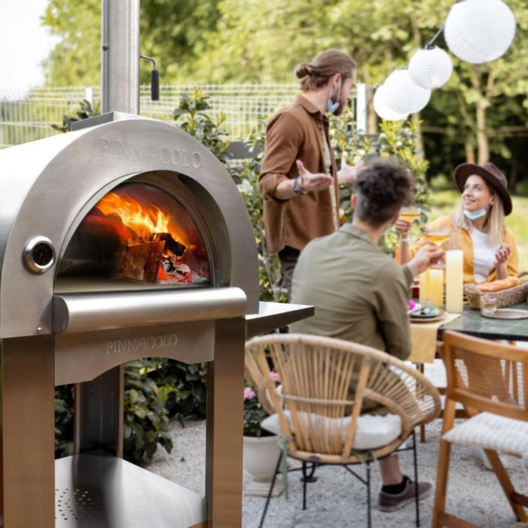 Pinnacolo 32" Premio Wood Fired Freestanding Pizza Oven - Image 2