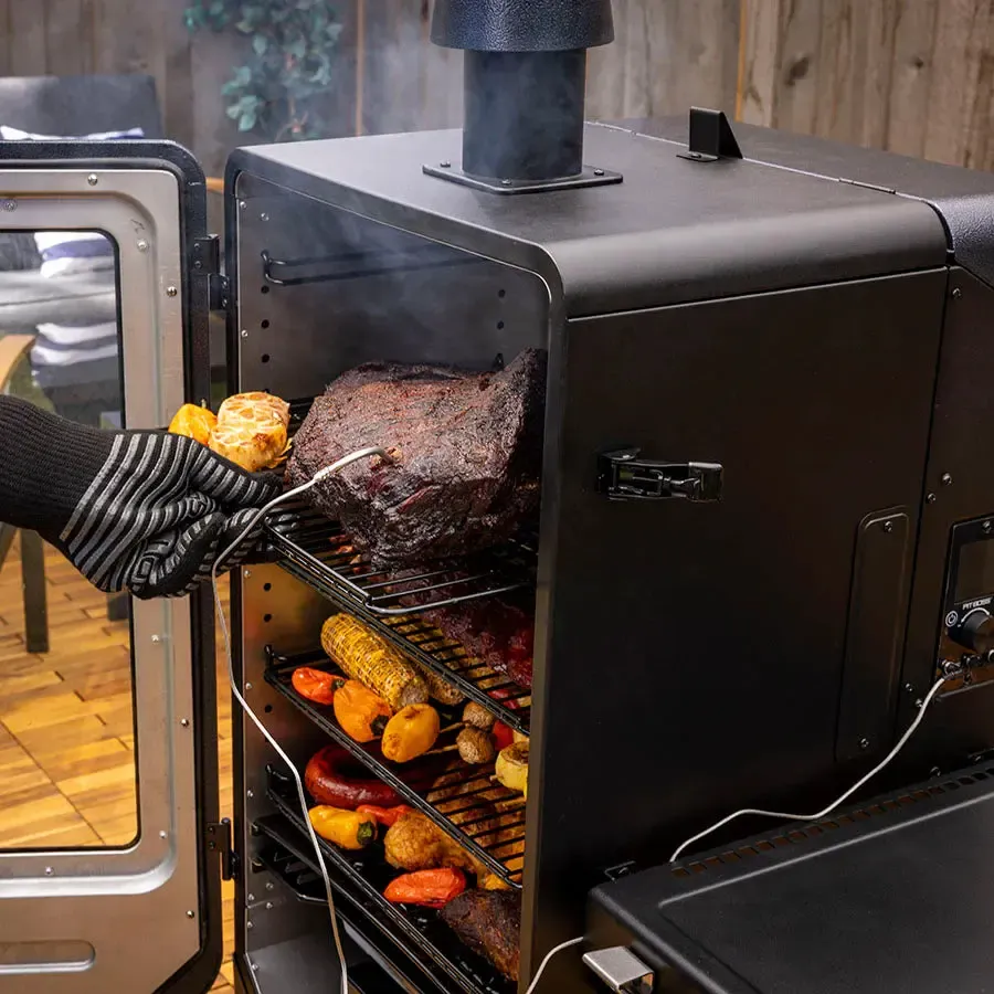 Pit Boss Navigator 3 37" Black Vertical Pellet Smoker With Wi-Fi and Bluetooth Wireless Capabilities - Image 5
