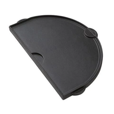 Primo 1-Piece Cast Iron Flat and Grooved Sides Griddle For XXL - Image 2