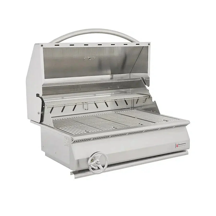 Renaissance 32” Premier Series Built-In Charcoal Grill - Image 5
