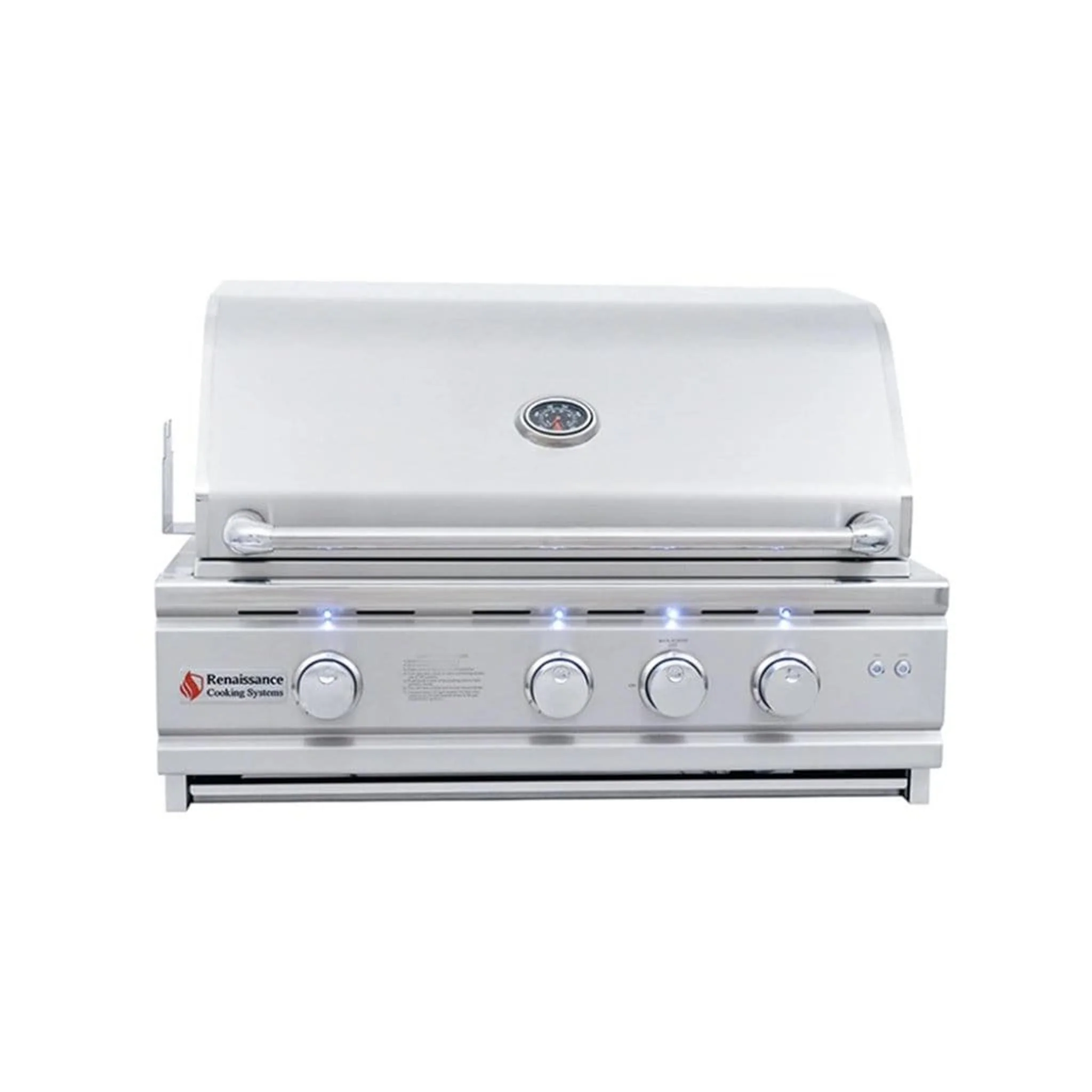 Renaissance Cutlass Pro Series 30" 4-Buner Freestanding Natural Gas Grill - Image 9