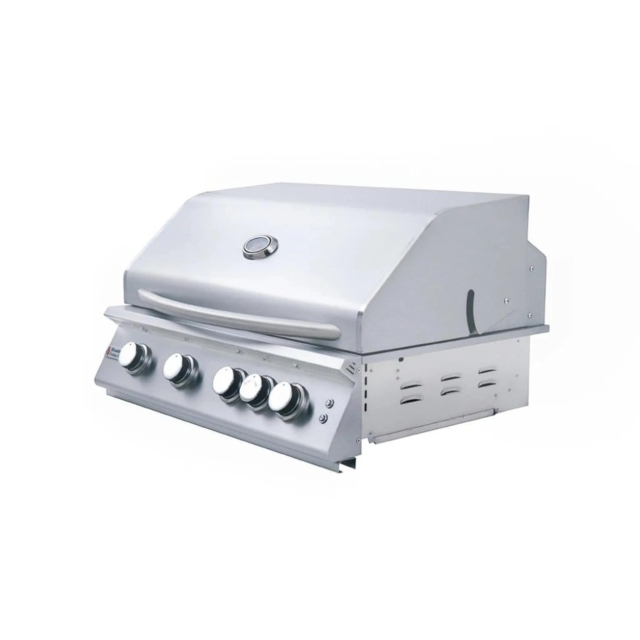 Renaissance Premier L Series 32" 5-Burner Built-In Natural Gas Grill With LED Lights - Image 3