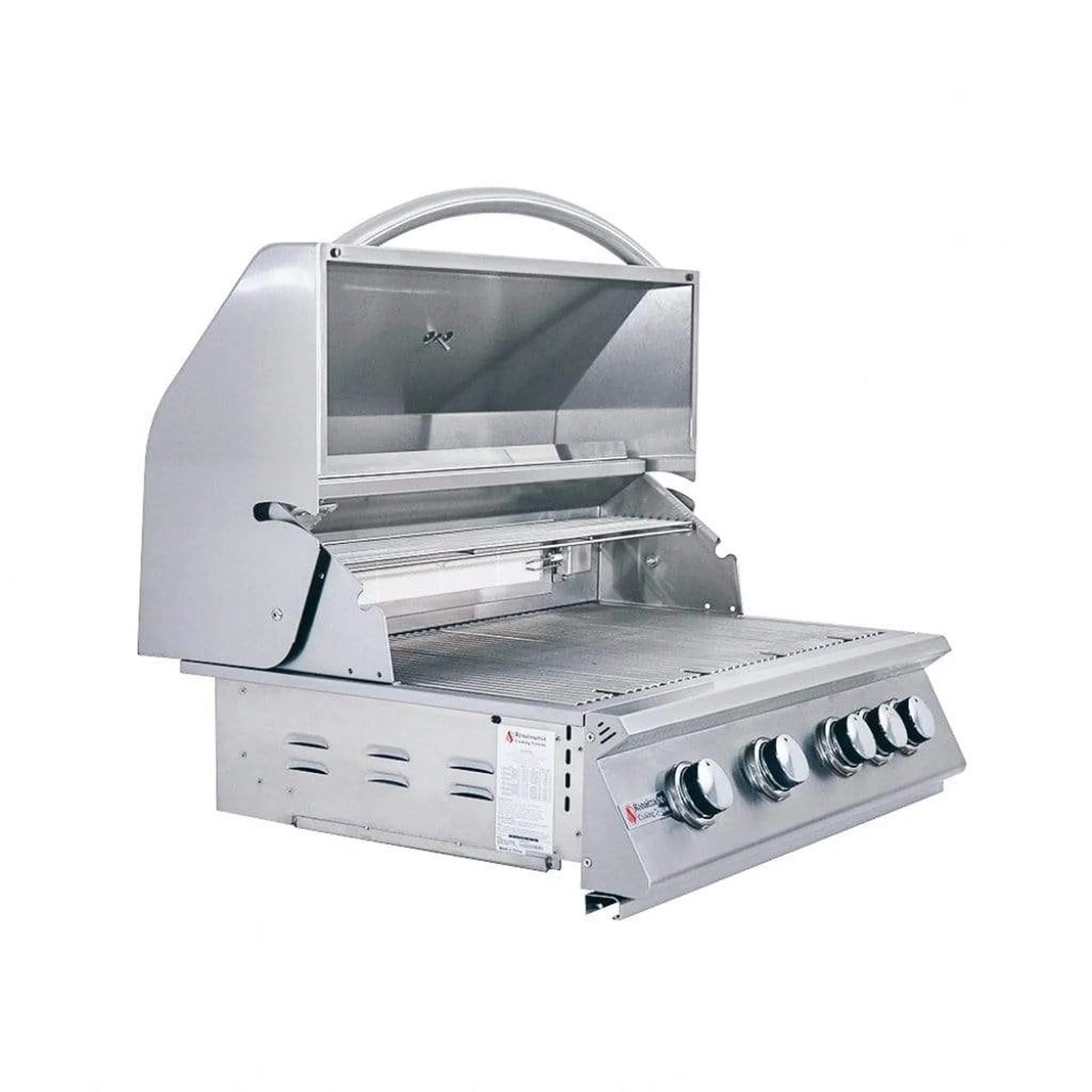 Renaissance Premier L Series 32" 5-Burner Built-In Natural Gas Grill With LED Lights - Image 7