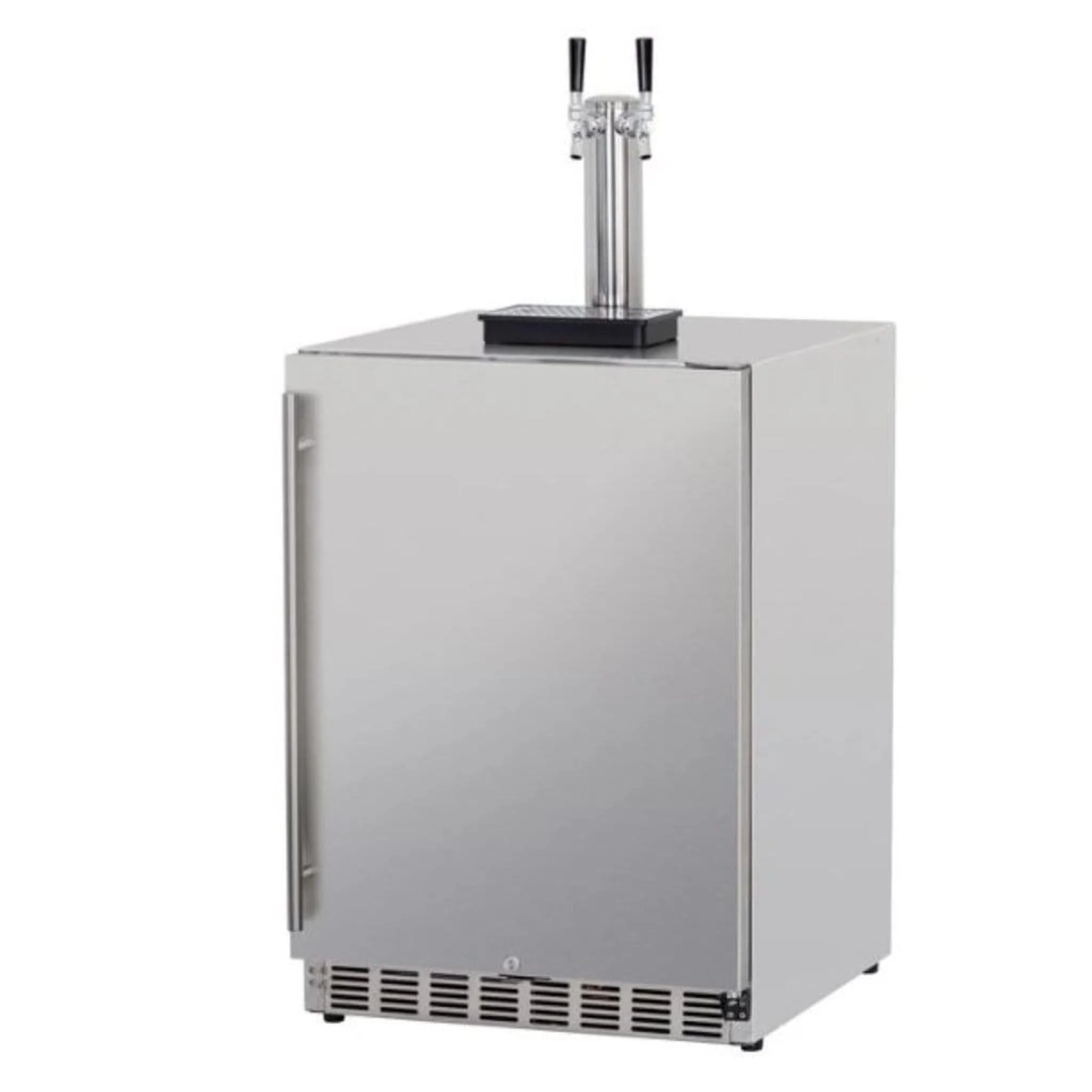 Renaissance UL Rated Stainless Dual Tap Kegerator - Image 3