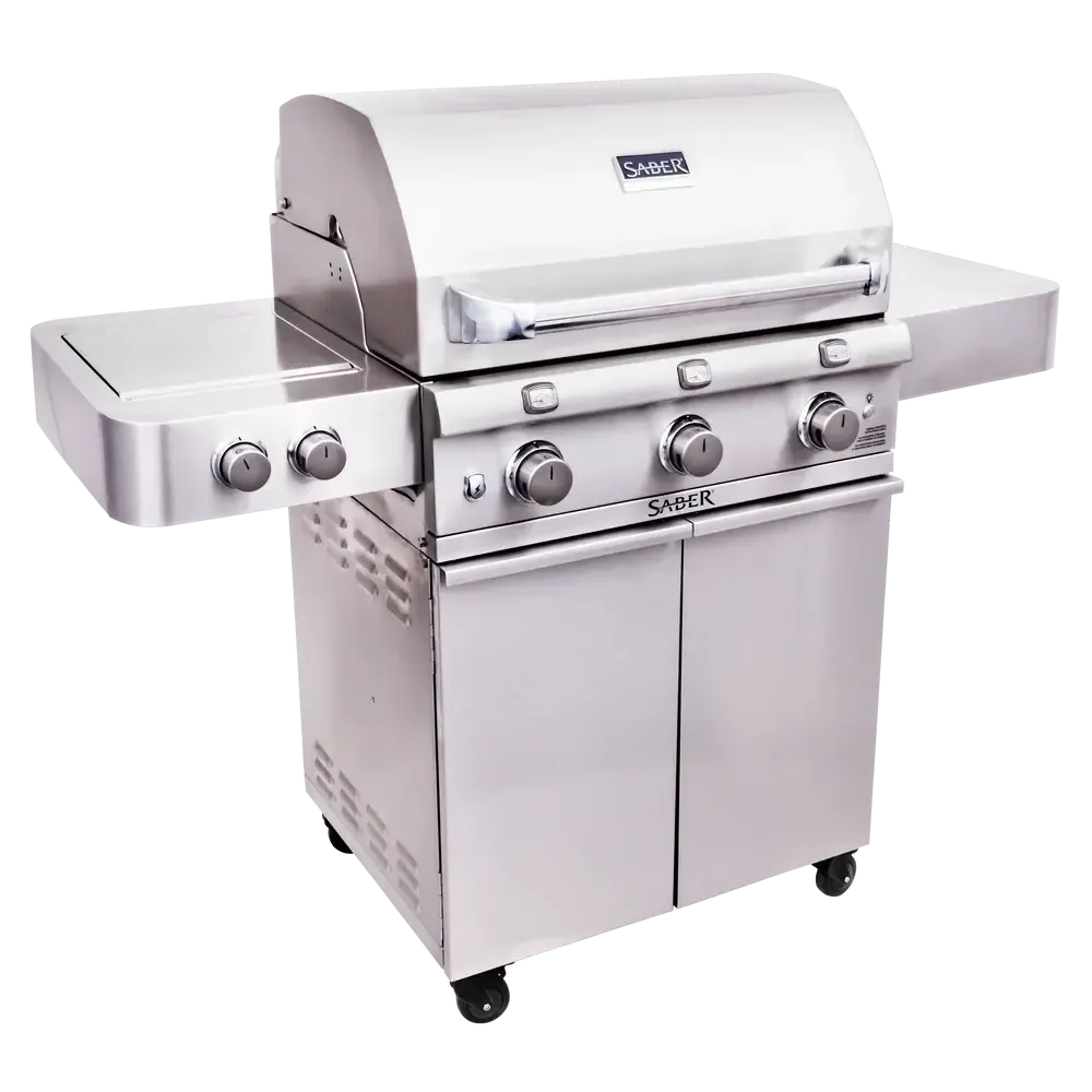Saber Premium 3-Burner Freestanding Gas Grill - Image 2
