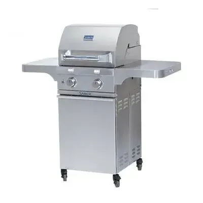Saber Stainless Steel 2-Burner Freestanding Gas Grill