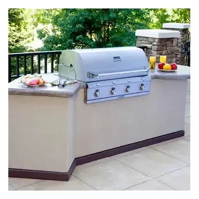 Saber Stainless Steel 4-Burner Built-In Gas Grill - Image 3