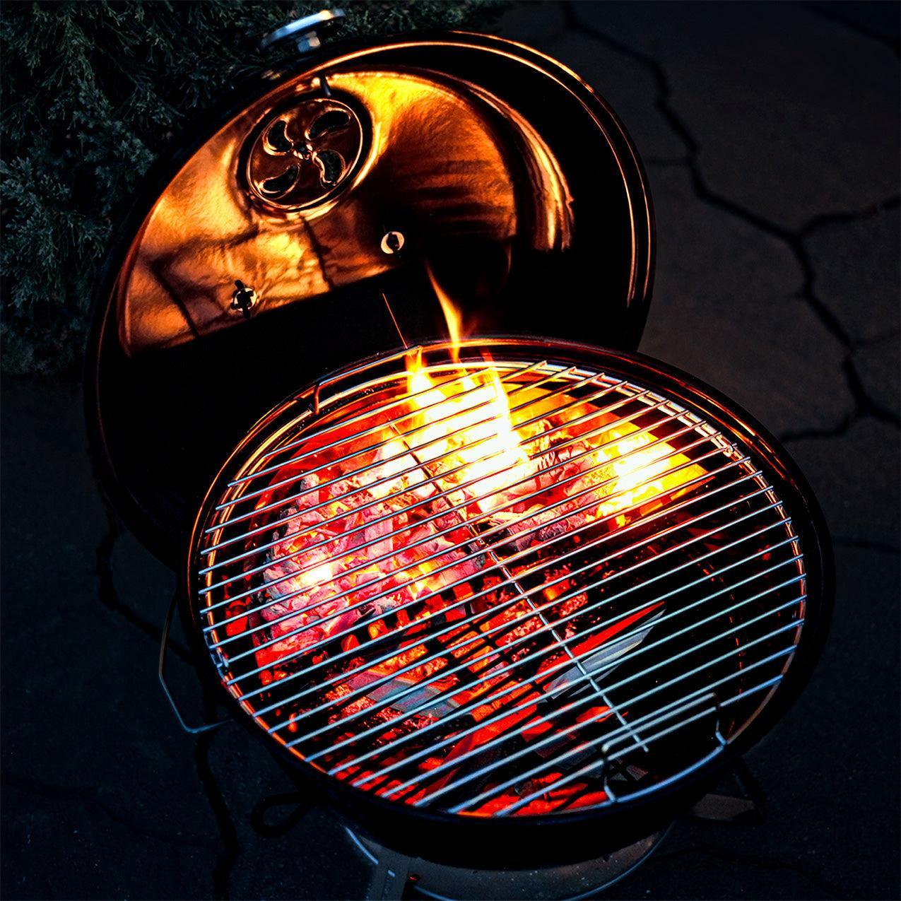 SnS Grills Home 'N Roam 18" Black Travel Kettle Charcoal Grill - Image 20
