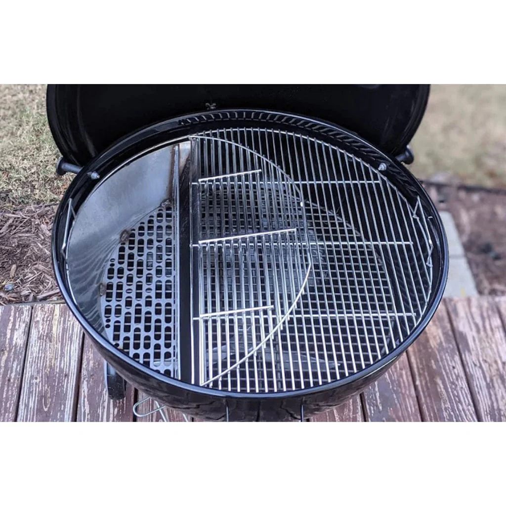 SnS Grills EasySpin Grill Grate for 26" Kettle Grill - Image 6