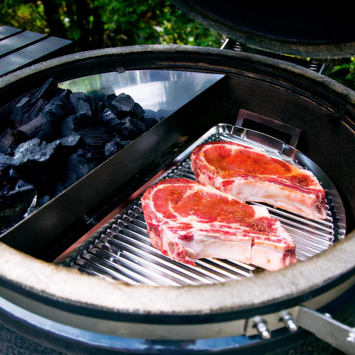 SnS Grills Roast 'N Smoke Rack for Grill Grates and Drip 'N Griddle Pan - Image 7
