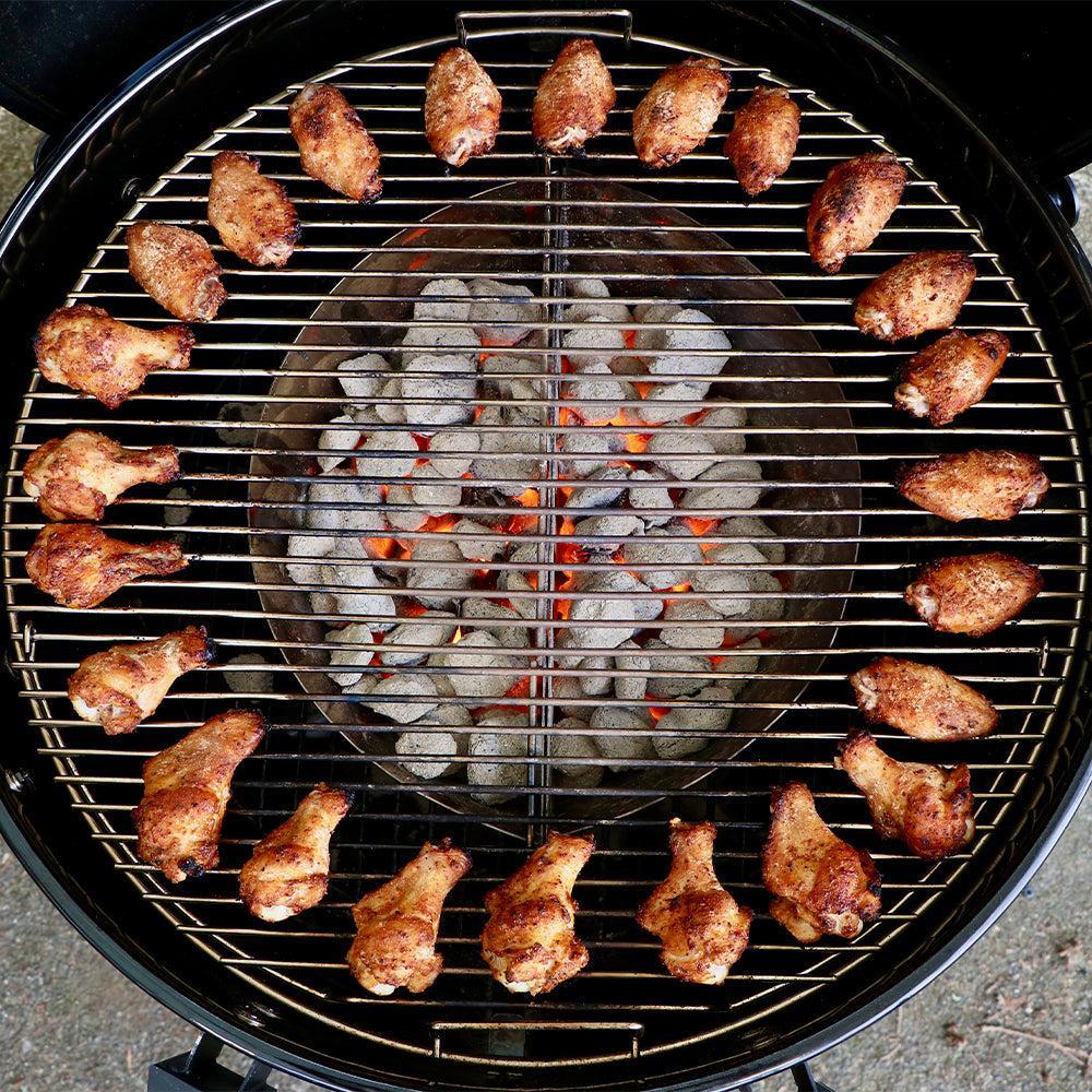SnS Grills Slow 'N Sear 14" FireBaskets + 2 in 1 Charcoal Baskets and Water Pan - Image 3