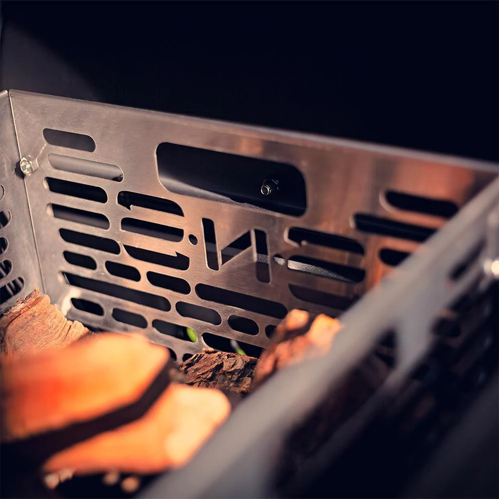 SnS Grills Slow 'N Sear Offset Smoker Charcoal Basket and Water Wall - Image 7