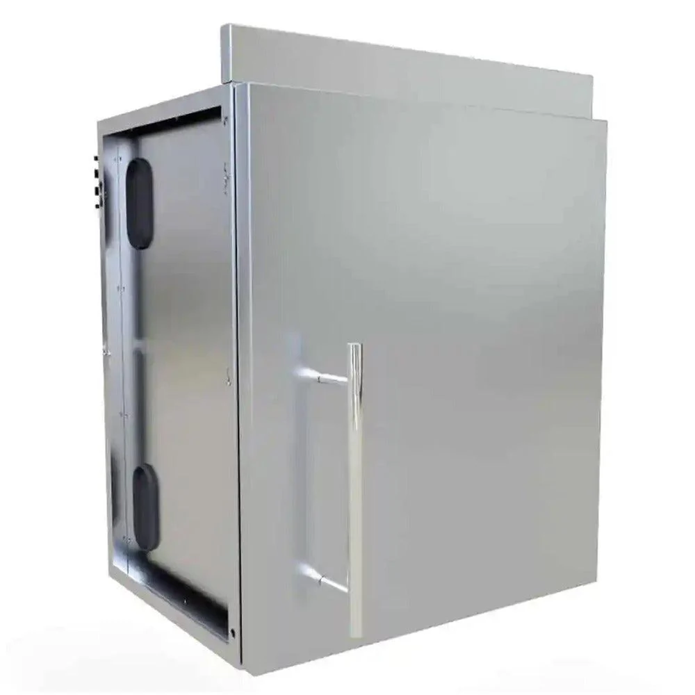 Sunstone 18" Stainless Steel Upper Wall Right Swing Door Cabinet - Image 2